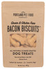 PORTLAND PET FOOD COMPANY: Grain and Gluten-Free Bacon Biscuit Dog Treats, 5 oz New