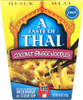 TASTE OF THAI: Coconut Ginger Noodles Quick Meal, 4 oz New