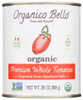 ORGANICO BELLO: Organic Premium Whole Peeled Tomatoes, 28 oz New