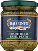RACCONTO: Traditional Basil Pesto Sauce, 6.3 oz New