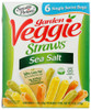 SENSIBLE PORTIONS: Straw Veggie 6Pk Sngl Ssalt, 6 oz New