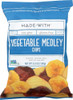 MADE WITH: Chips Made From Vegetables, 5.5 oz New