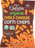 RW GARCIA: Organic Chili Cheese Corn Chips, 7.5 oz New