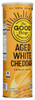 THE GOOD CRISP COMPANY: Crisps Aged White Cheddar, 5.6 oz New