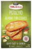 NONNIS: Pistachio Almond Thin Cookies, 4.44 oz New