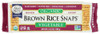 EDWARD & SONS: Baked Brown Rice Snaps Vegetable, 3.5 oz New