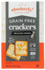 ABSOLUTELY GLUTEN FREE: Cracker Gluten Free Cracked Pepper, 4.4 oz New