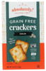 ABSOLUTELY GLUTEN FREE: Cracker Gluten Free Toasted Onion, 4.4 oz New