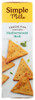 SIMPLE MILLS: Mediterranean Herb Veggie Pita Crackers, 4.25 oz New