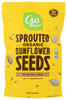 GO RAW: Organic Sprouted Sunflower Seeds, 16 oz New