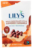 LILYS SWEETS: Milk Chocolate Style Covered Caramels, 3.5 oz New
