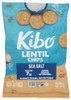 KIBO: Sea Salt Lentil Chips, 4 oz New