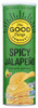 THE GOOD CRISP COMPANY: Spicy Jalapeno Potato Crisp, 5.6 oz New
