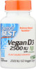DOCTORS BEST: Vegan D3 2500Iu, 60 vc New