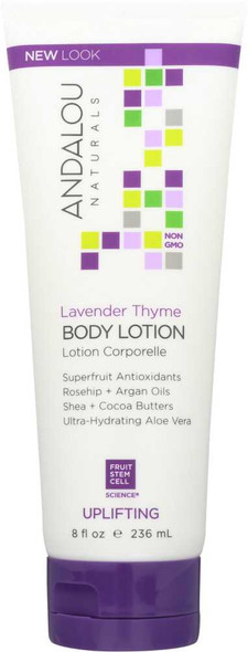 ANDALOU NATURALS: Body Lotion Refreshing Lavender and Thyme, 8 oz New