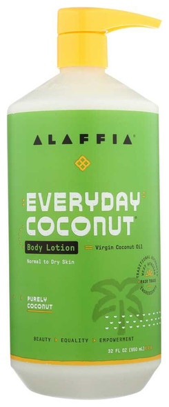 ALAFFIA: Lotion Body Evrydy Coconut, 32 fo New
