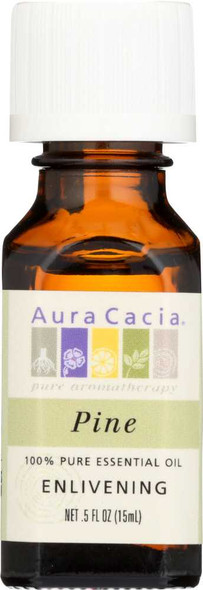 AURA CACIA: Essential Oil Pine, 0.5 oz New