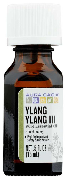 AURA CACIA: 100% Pure Essential Oil Ylang Ylang III, 0.5 Oz New