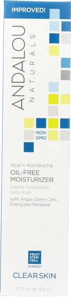 ANDALOU NATURALS: Oil Free Moisturizer Acai + Kombucha, 2.1 oz New