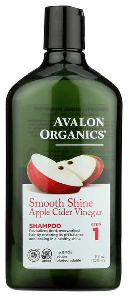 AVALON ORGANICS: Apple Cider Shampoo, 11 oz New