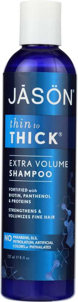 JASON: Thin to Thick Extra Volume Shampoo, 8 oz New