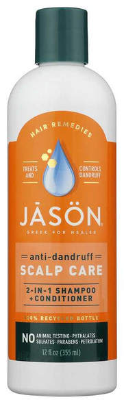 JASON: Dandruff Relief Shampoo + Conditioner, 12 oz New