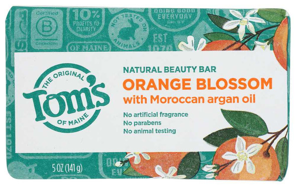TOMS OF MAINE: Soap Bar Orange Blossom, 5 oz New