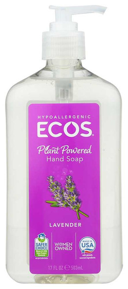 EARTH FRIENDLY: Hand Soap Lavender, 17 oz New