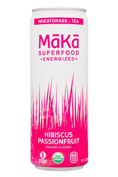 MAKA: Hibiscus Passionfruit Energized Tea, 12 fo New