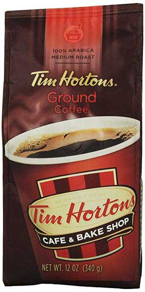 TIM HORTON: Coffee Ground, 100% Arabica, 12 oz New