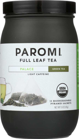PAROMI TEA: TEA GREEN PALACE ORG (15.000 BG) New