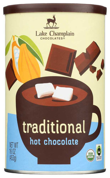LAKE CHAMPLAIN CHOCOLATE: Hot Chocolate Traditional, 16 oz New