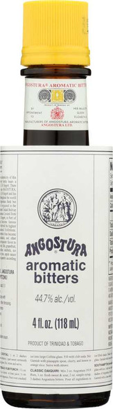 ANGOSTURA: Aromatic Cocktail Bitters, 4 oz New