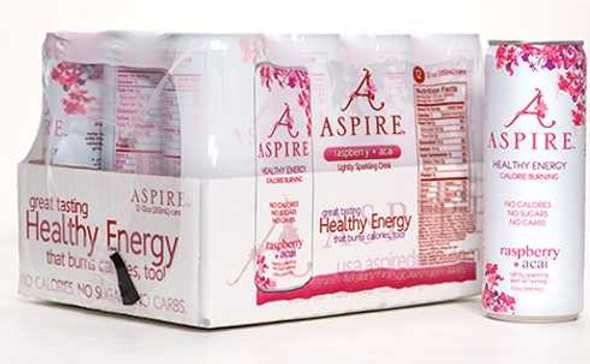ASPIRE: Energy Raspberry Acai 4 Pack, 48 fo New