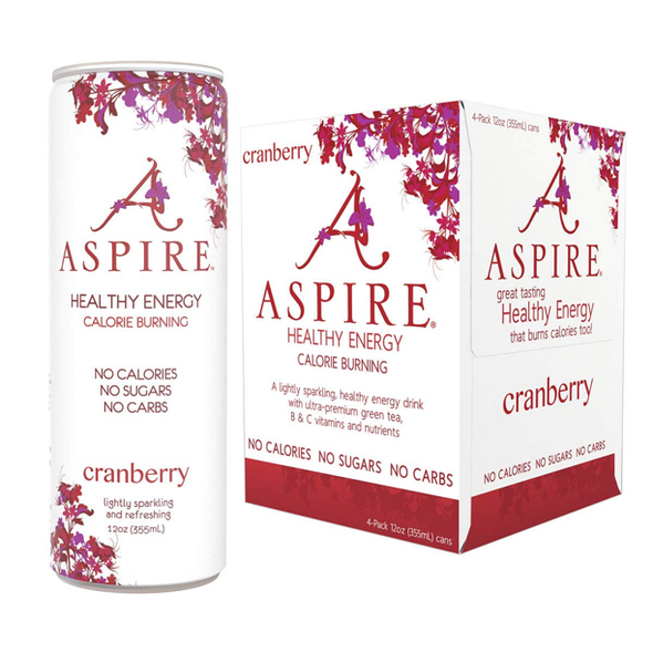ASPIRE: Enrgy Cranberry 4Pk, 48 fo New