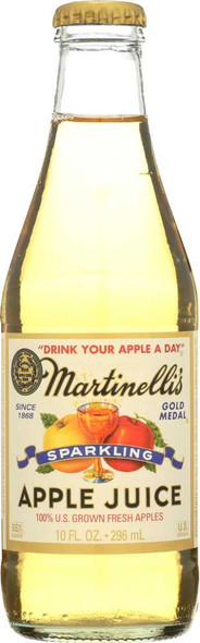 MARTINELLIS: Gold Medal Sparkling Apple Juice, 10 oz New