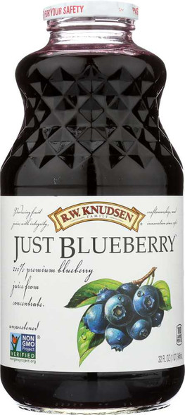 R.W. KNUDSEN: Family Just Juice Blueberry, 32 oz New