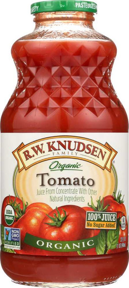 R.W KNUDSEN FAMILY: Organic Juice Tomato, 32 oz New