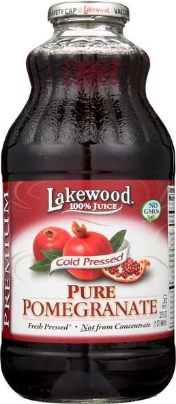 LAKEWOOD: Premium Pure Pomegranate Juice, 32 oz New