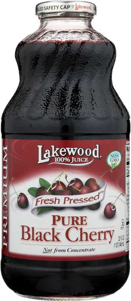 LAKEWOOD: Juice Premium Pure Black Cherry, 32 oz New