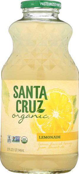 SANTA CRUZ: Organic Lemonade Juice, 32 Oz New