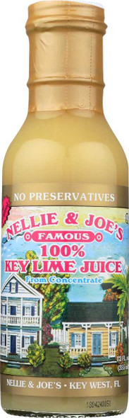 NELLIE & JOES: Juice Key Lime, 12 fo New