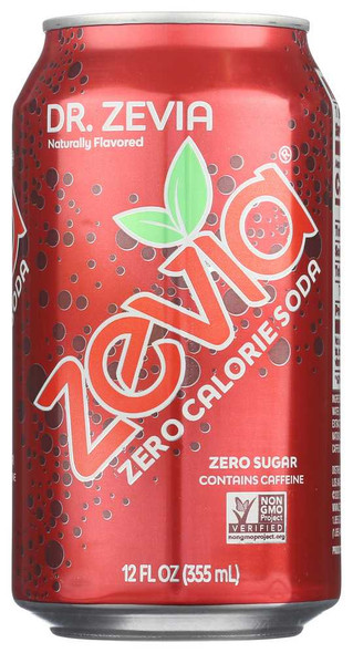 ZEVIA: Zero Calorie Soda Dr. Zevia 6-12 fl oz, 72 fl oz New