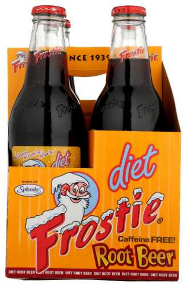 FROSTIE: Diet Root Beer Soda, 48 fo New