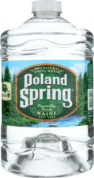POLAND SPRINGS: Water Spring Pet, 3 lt New