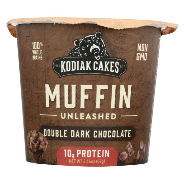 KODIAK: Minute Muffins Double Dark Chocolate, 2.36 oz New