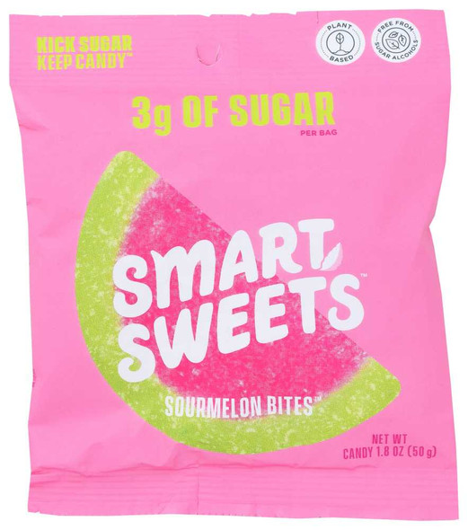 SMARTSWEETS: Sour Melon Bites Candy, 1.8 oz New