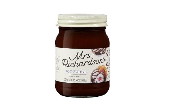 MRS RICHARDSONS: Fudge Hot Dessert Sauce, 15.5 oz New