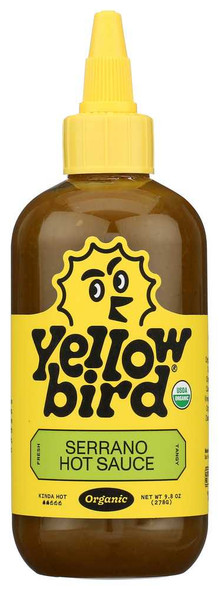 YELLOWBIRD SAUCE: Condiment Serrano, 9.8 OZ New