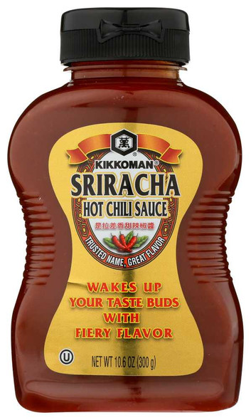 KIKKOMAN: Sriracha Hot Chili Sauce, 10.6 oz New